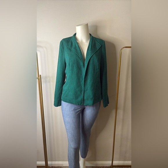 Kim Rogers Green Blazer Lightweight Suit Jacket - Picture 6 of 11
